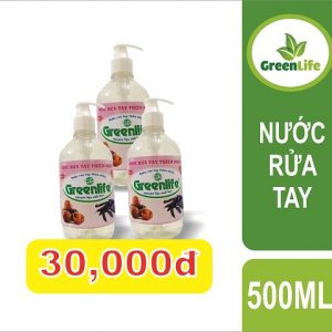 Nước rửa tay sinh học Greenlife