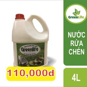 Nước rửa chén thiên nhiên 60% Greenlife