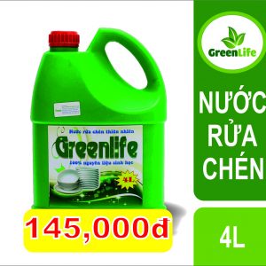 Nước rửa chén thiên nhiên Greenlife