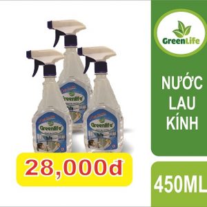 Nước lau kính sinh học Greenlife